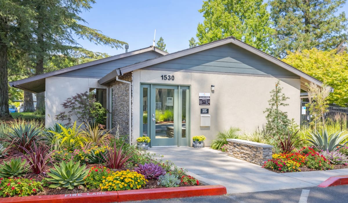 Leasing office at Artisan Square in Sacramento, California