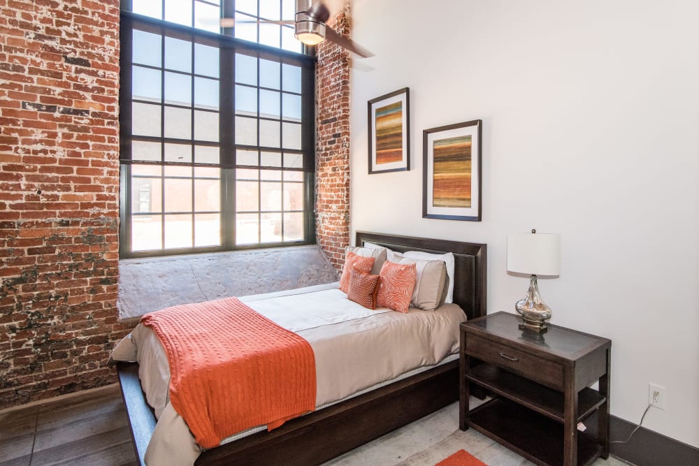Spacious floor plans at Loray Mill Lofts in Gastonia, North Carolina