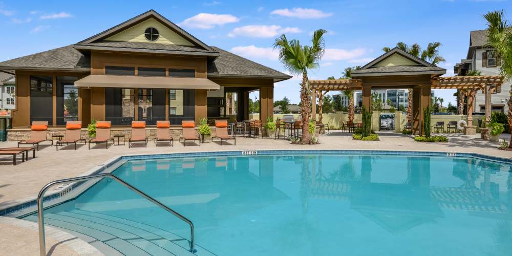 Swimming pool at Circa at Fishhawk Ranch in Lithia, Florida