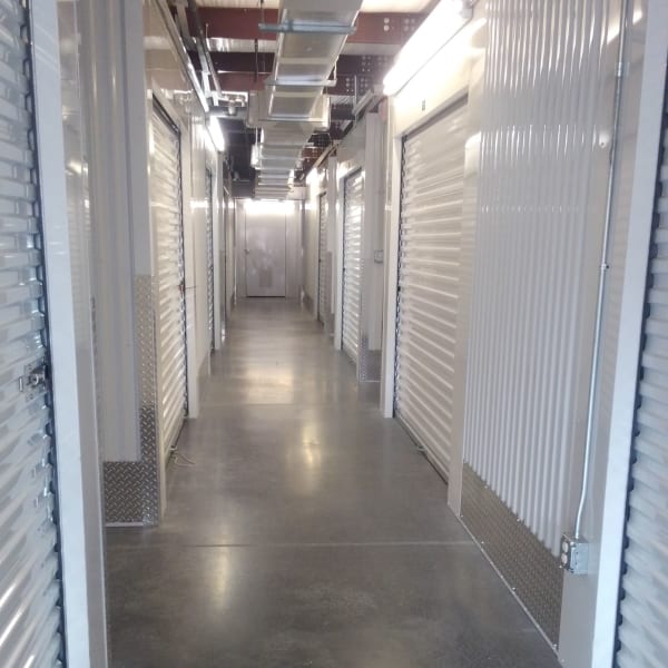 Climate-controlled indoor units at StorQuest Self Storage in Sanford, Florida