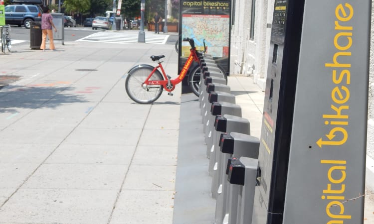 DC Bikeshare at R Street