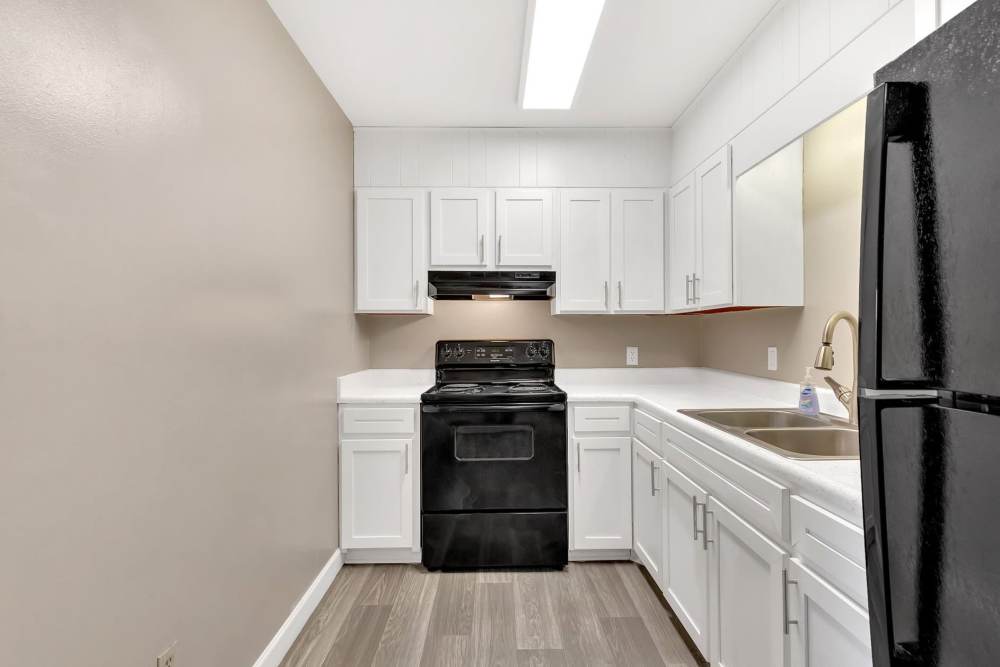 Kitchen at Bristol Square Apartments in Bristol, Tennessee