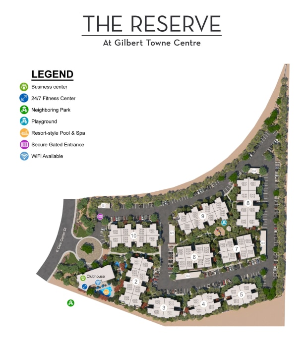 Luxury 1, 2 & 3 Bedroom Apartments for Rent in Gilbert, AZ