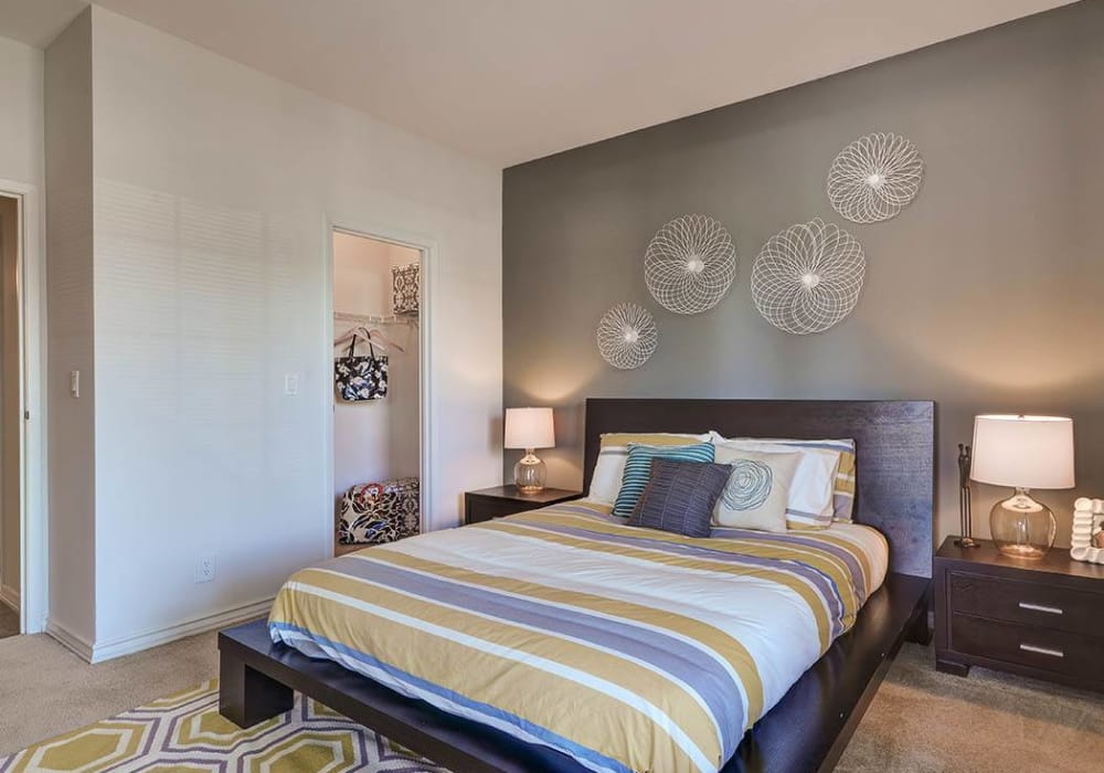 Bedroom at Sierra Del Oro Apartments in Corona,CA