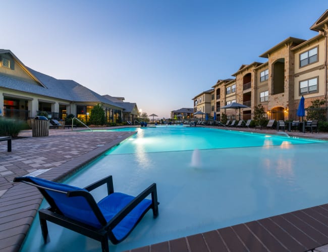 Pool for residents at Sorrel Phillips Creek Ranch in Frisco, Texas