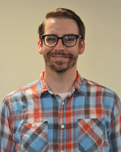 Nate Raabe, Activities Director at Deephaven Woods in Deephaven, Minnesota