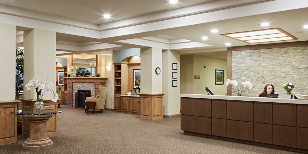 upscale senior living apartment at The Springs at Anna Maria in Medford, Oregon