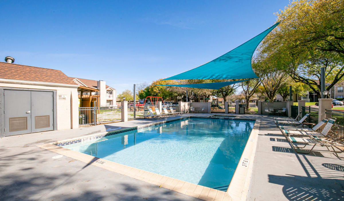 Swimming pool at Derby Park in Round Rock, Texas