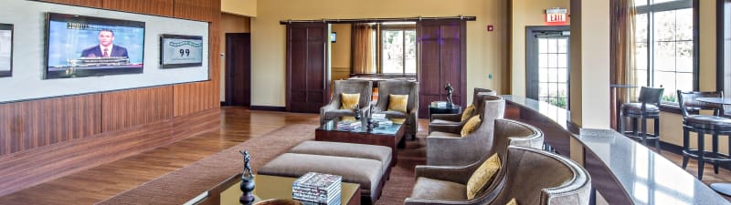Resident clubhouse at The Grove Somerset's lobby in Somerset, New Jersey