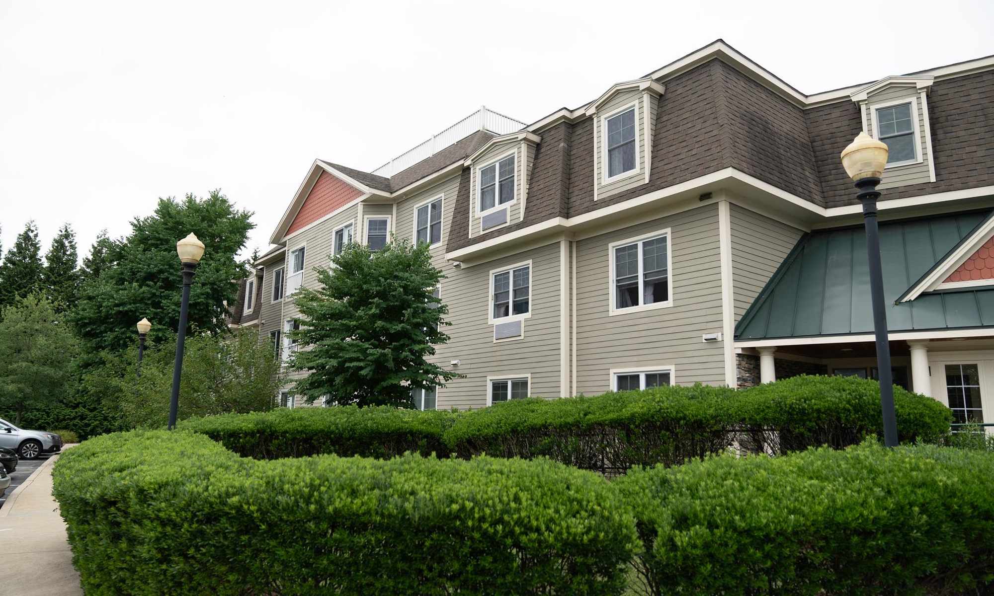Modern apartment at Edgewater Apartments in Westport, Massachusetts