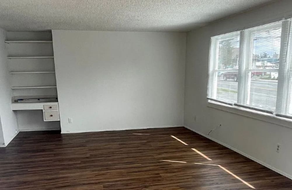 Bedroom with built-in at Rawley Manor