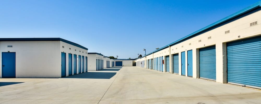 Convenient drive-up storage units at Golden State Storage - Gardena in Gardena, California