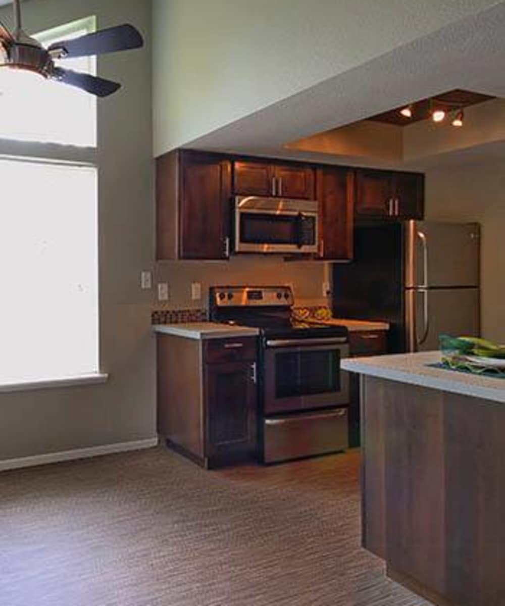 Spacious floor plans at the apartments for rent in Lake Oswego