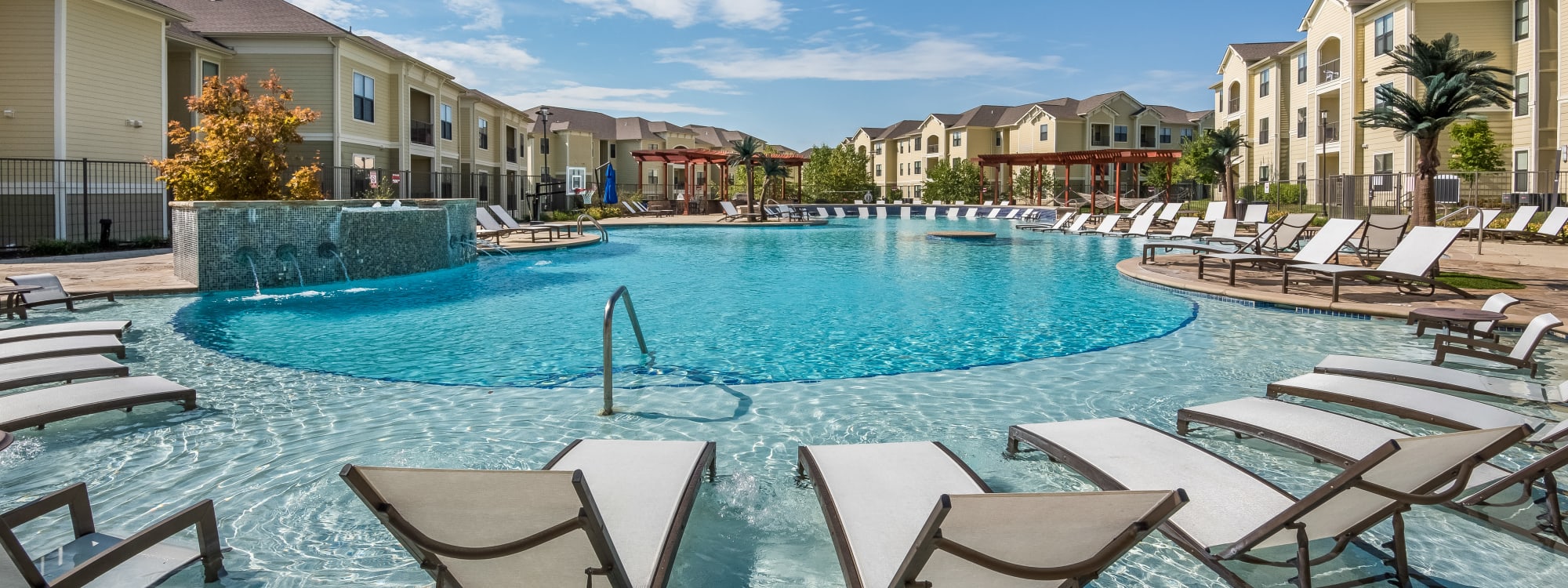 Swimming pool at The Domain at Columbia in Columbia, Missouri