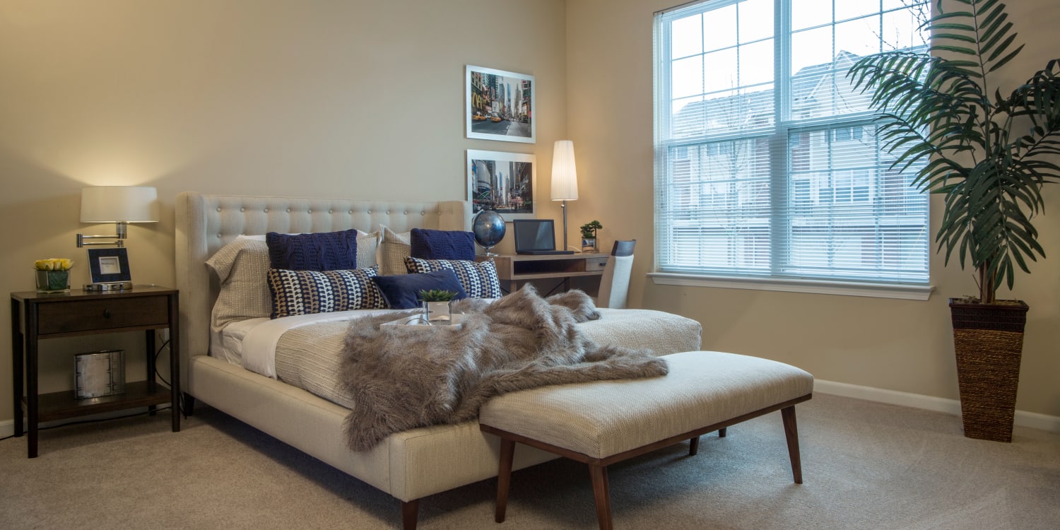 Spacious bedroom at Uptown in Canton in Canton, Michigan