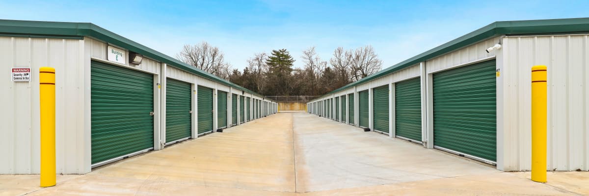 Unit size guide from KO Storage in Harrison, Arkansas