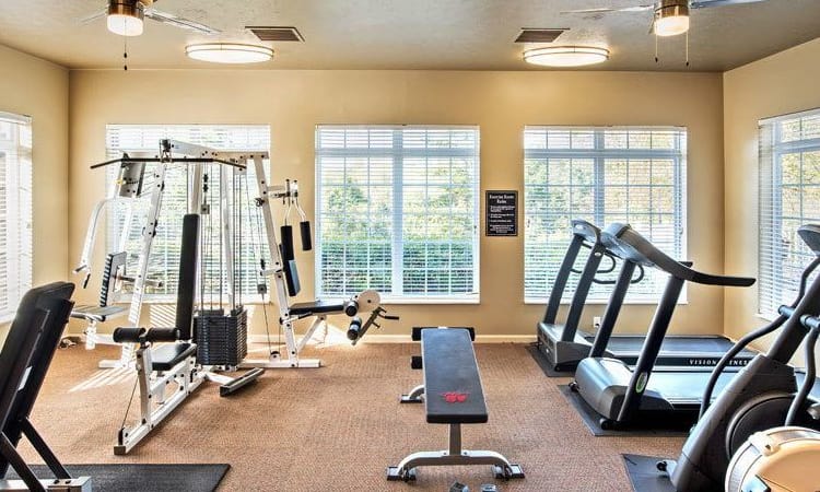 Stay healthy in our fitness center at Waterford Nevillewood Apartments