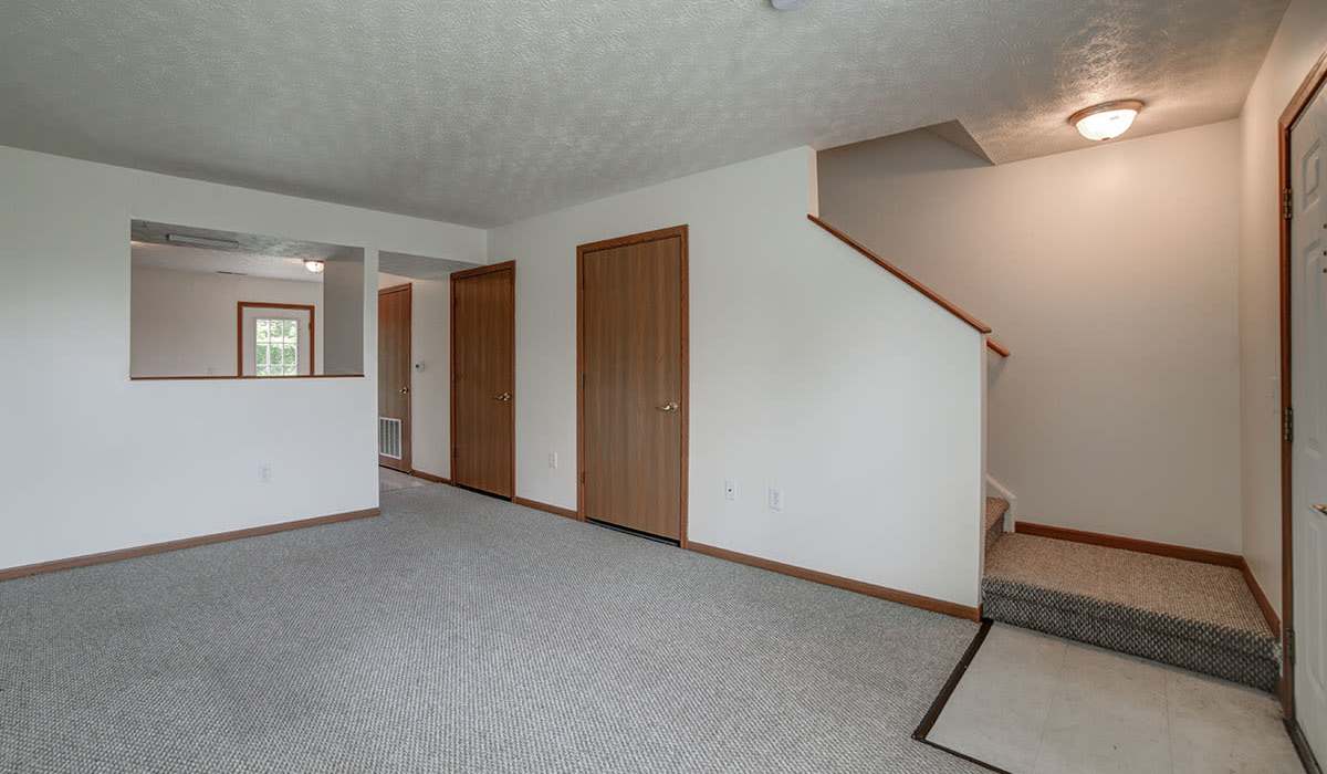 Living room at Crossroads Meadow in Ebensburg, Pennsylvania