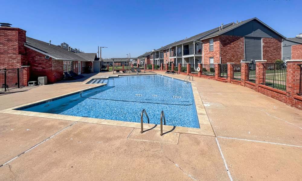 Swimming pool at Quail Ridge in Oklahoma City, Oklahoma