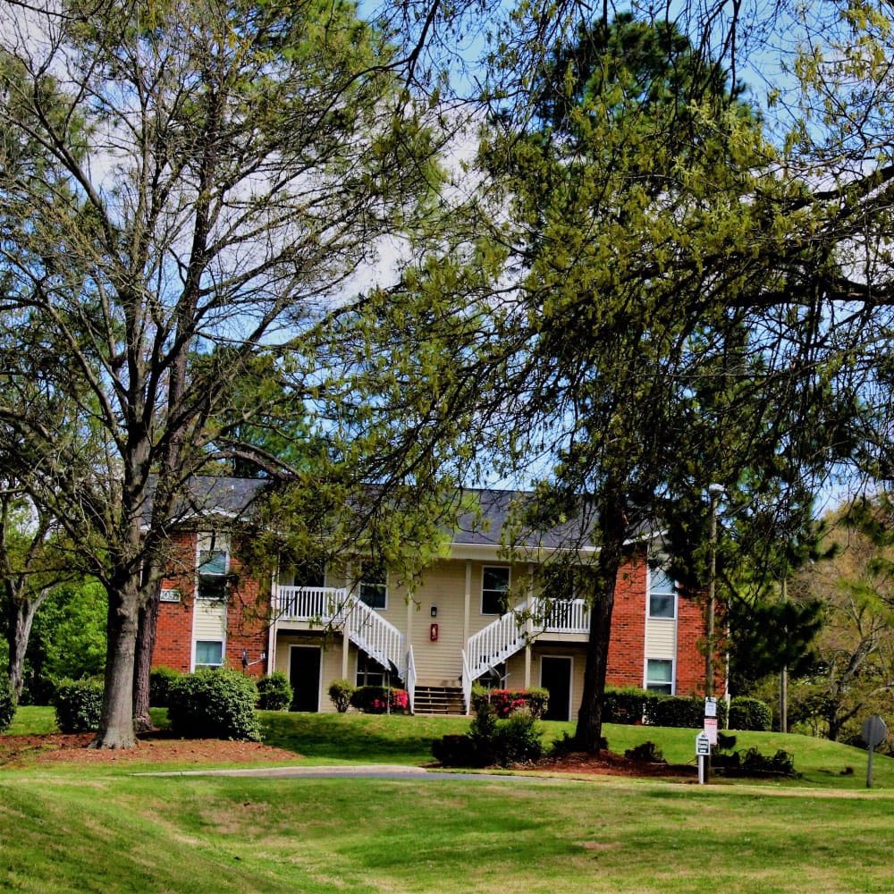 Apartment building at Arborgate Apartments Homes in Charlotte, North Carolina