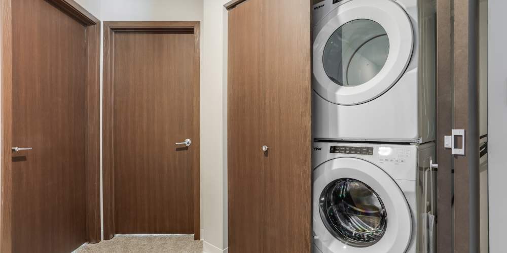 Washer & Dryer at Union Court Senior Apartments and Townhomes in Kenosha, Wisconsin