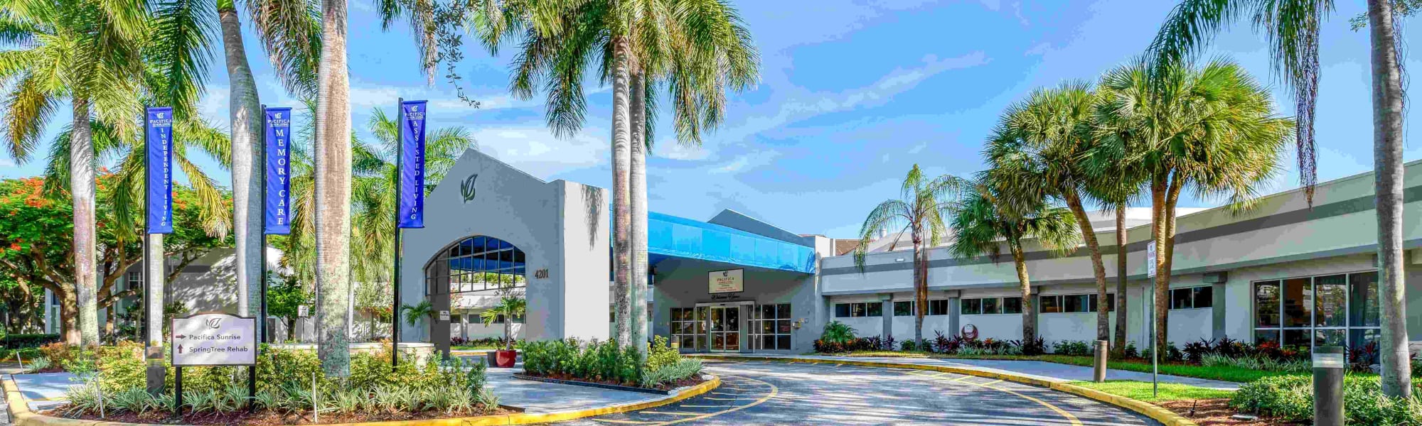 Gallery at Pacifica Senior Living Sunrise in Sunrise, Florida.
