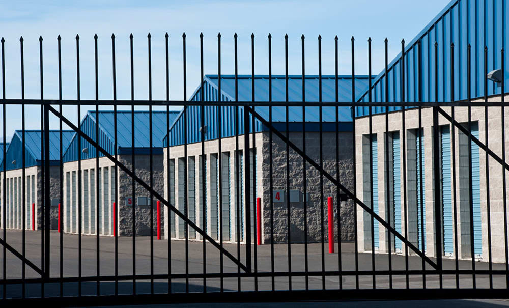 Electronic gate at Prime Storage in Richmond, Virginia