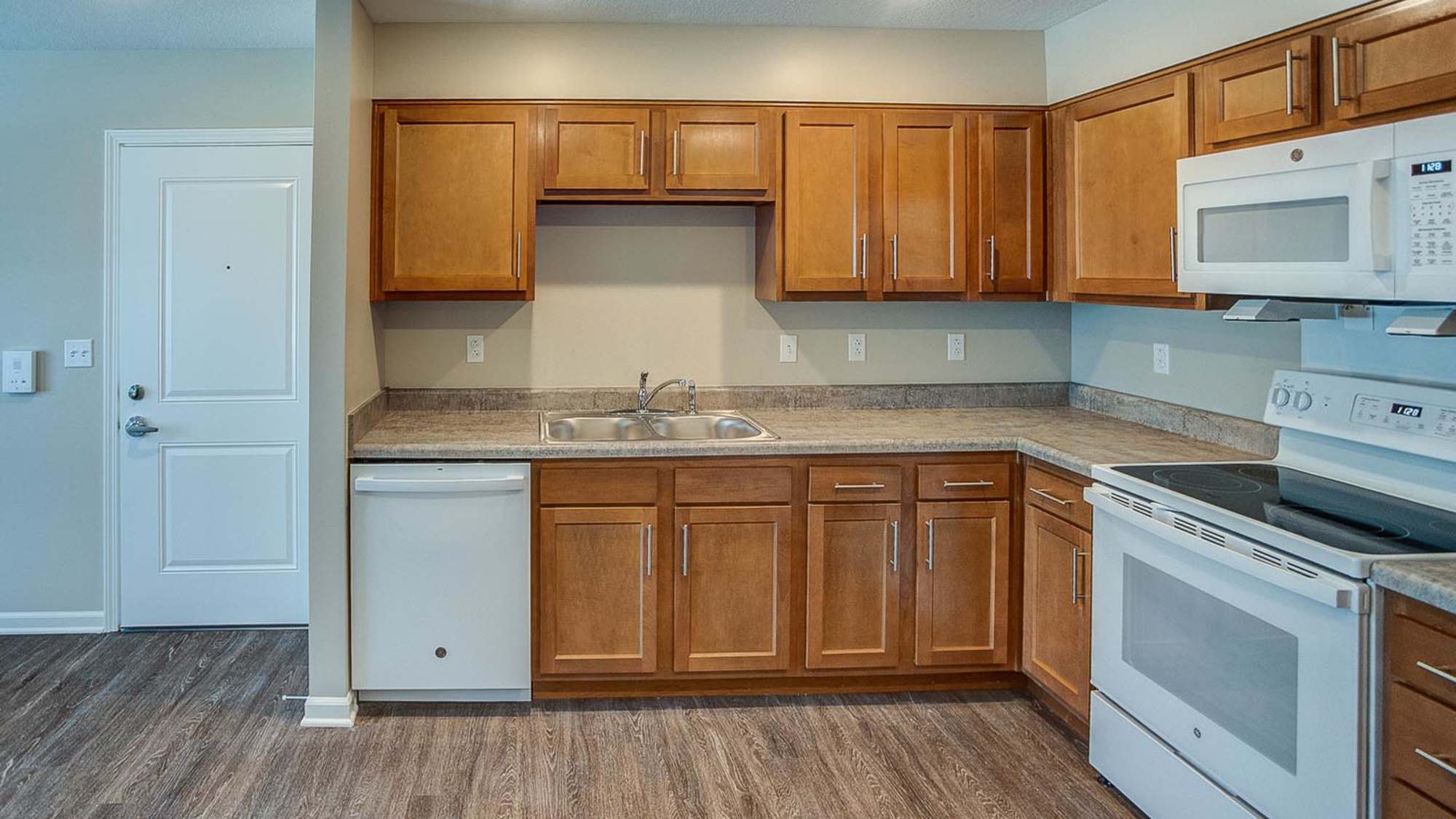 In home kitchen at McKay Manor in Breese. IL