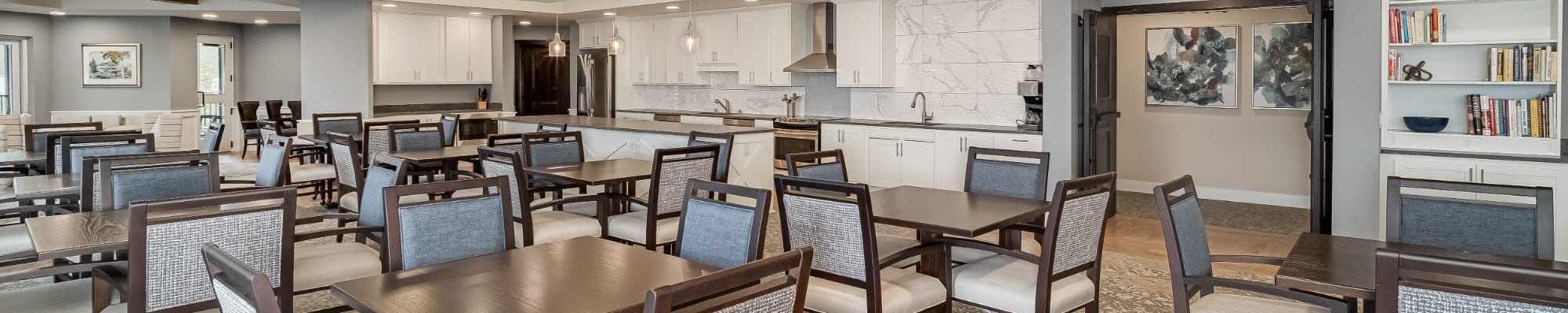The community at Applewood Pointe of Edina at Grandview in Edina, Minnesota.