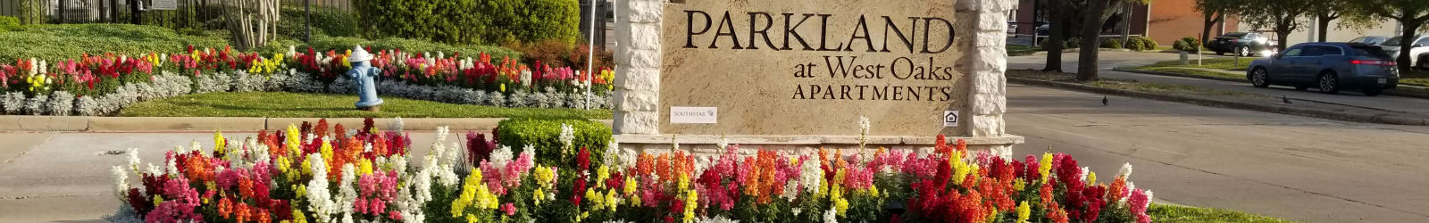 Front door at Parkland at West Oaks