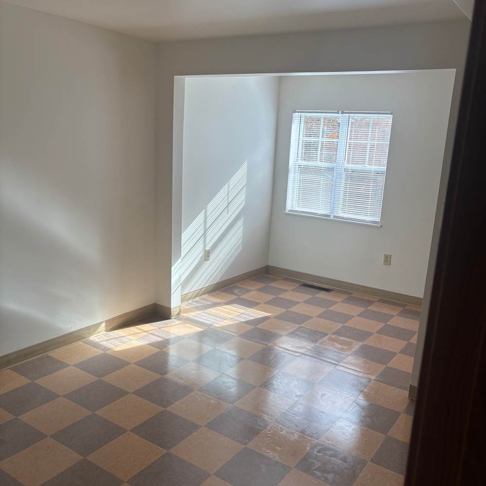Interior of an apartment with window at Prestigious Hills in Pittsburgh, Pennsylvania