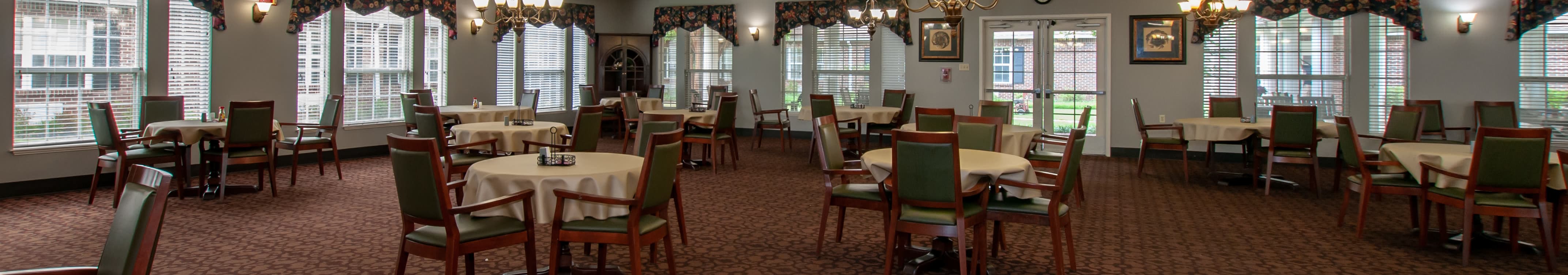 Senior living options at the senior living community in Hoover