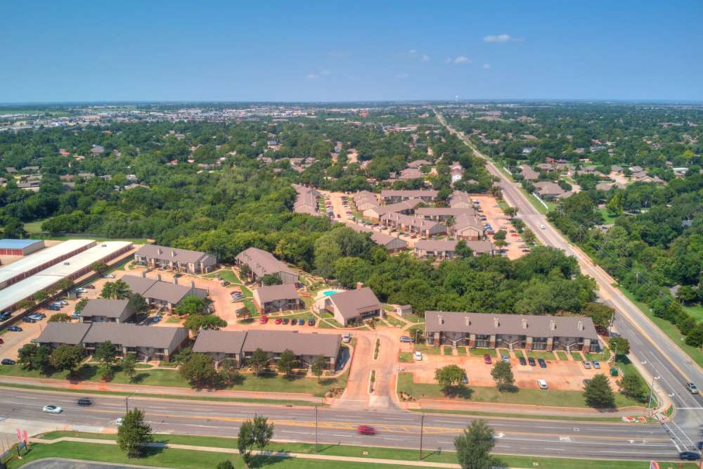Community view at Stonebrook in Oklahoma City, Oklahoma