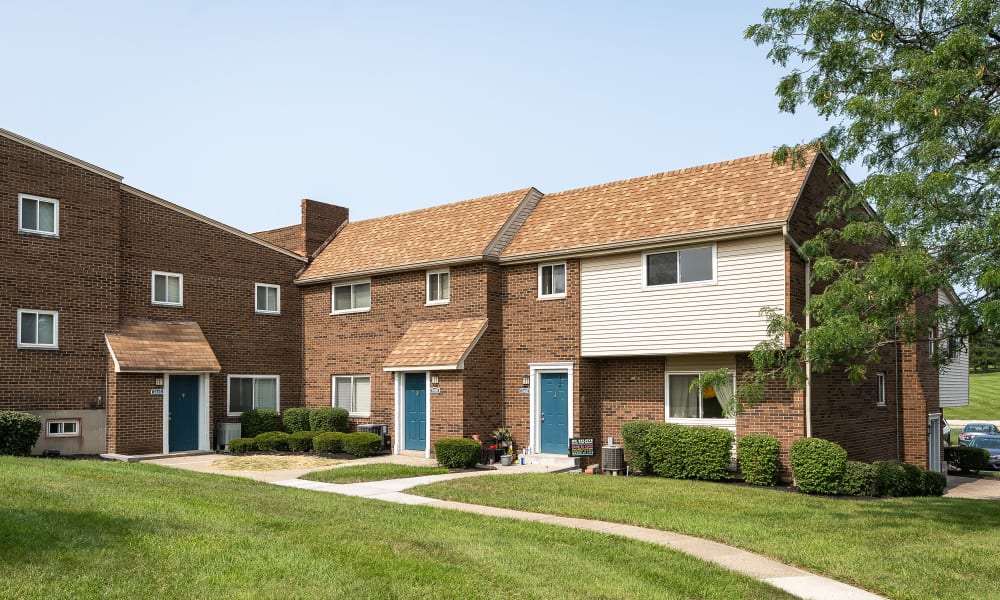 Apartment homes at Crescent Ridge Apartments in Crescent Springs, Kentucky