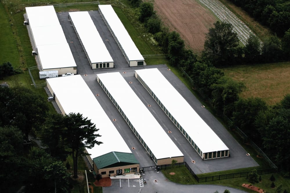 View of facility at Coventry Self Storage in Coventry, CT