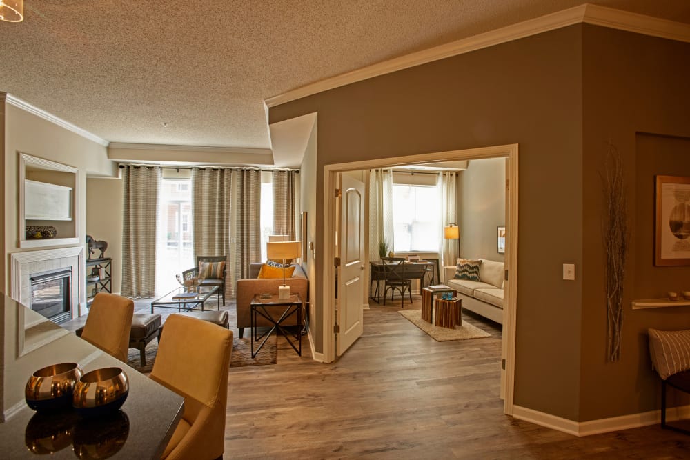 Relax and socialize in your apartment's family room at City Walk at Woodbury in Woodbury, MN.