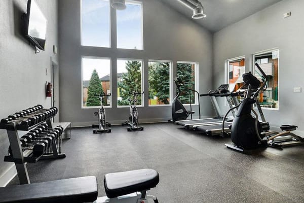You'll love the community fitness center at Ascend at Red Rocks!
