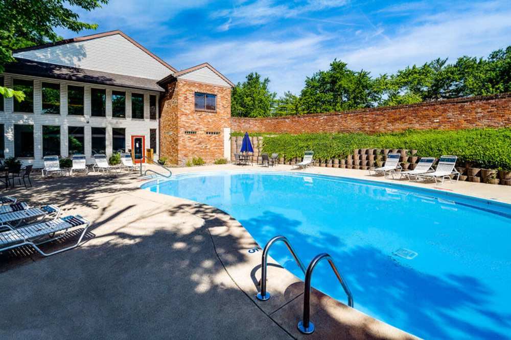 Swimming pool at Carriage Court in Cincinnati, Ohio