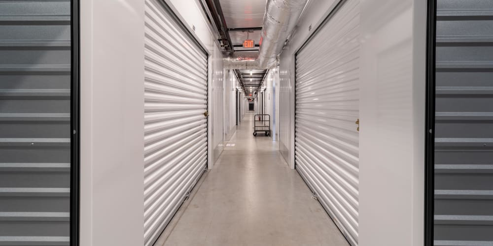 Indoor climate controlled units at StorQuest Express Self Service Storage in Kissimmee, Florida