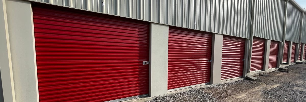 RV, boat, and auto atorage at KO Storage in Mineral Wells, Texas