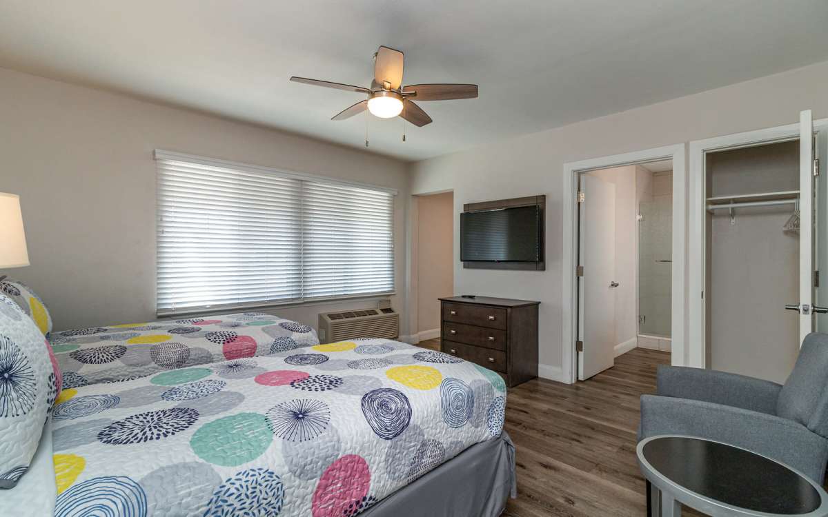 Bedroom at Iwood I in Inglewood, California