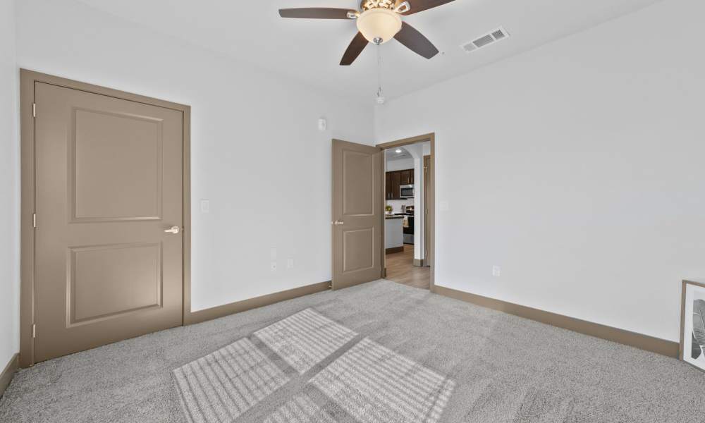 Unfurnished bedroom  with carpet flooring at Deer Park in Athens, Texas  