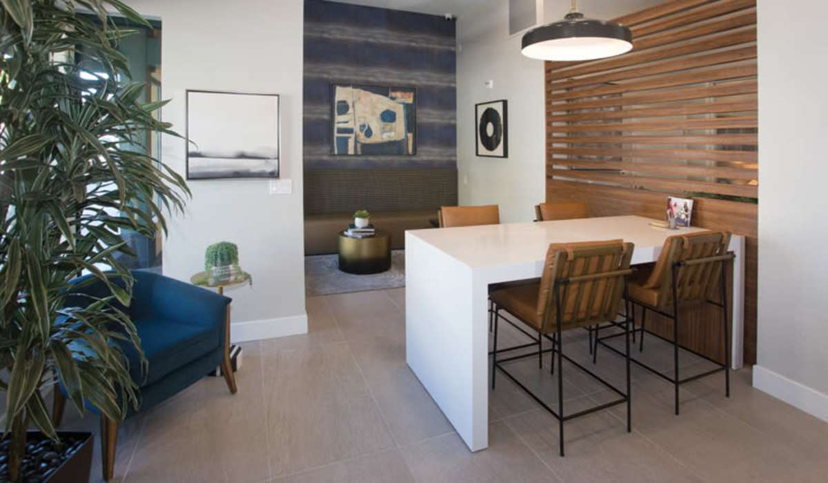 Seating space at 1010 Pacific in Santa Cruz, California