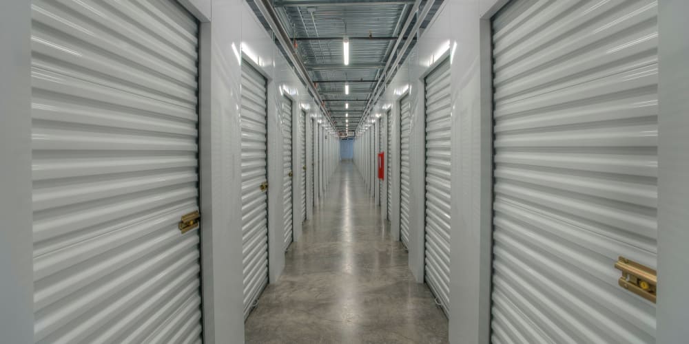 Indoor climate controlled units at StorQuest Self Storage in Thornwood, New York