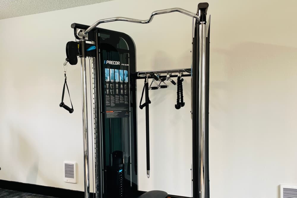 Well-maintained Fitness center at The Village at SoTa in Tacoma, Washington