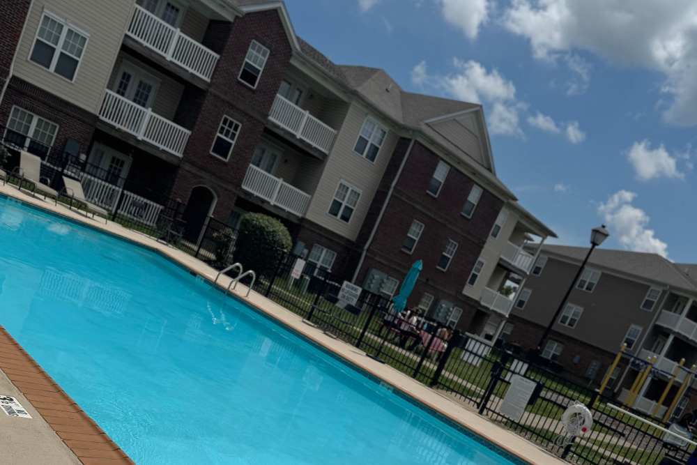 Resort-style pool at Gleneagles Apartments in Lexington,Kentucky