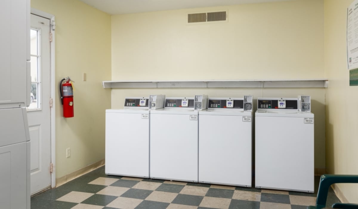 Washers and dryers at Ivy Green at the Shoals in Florence, Alabama