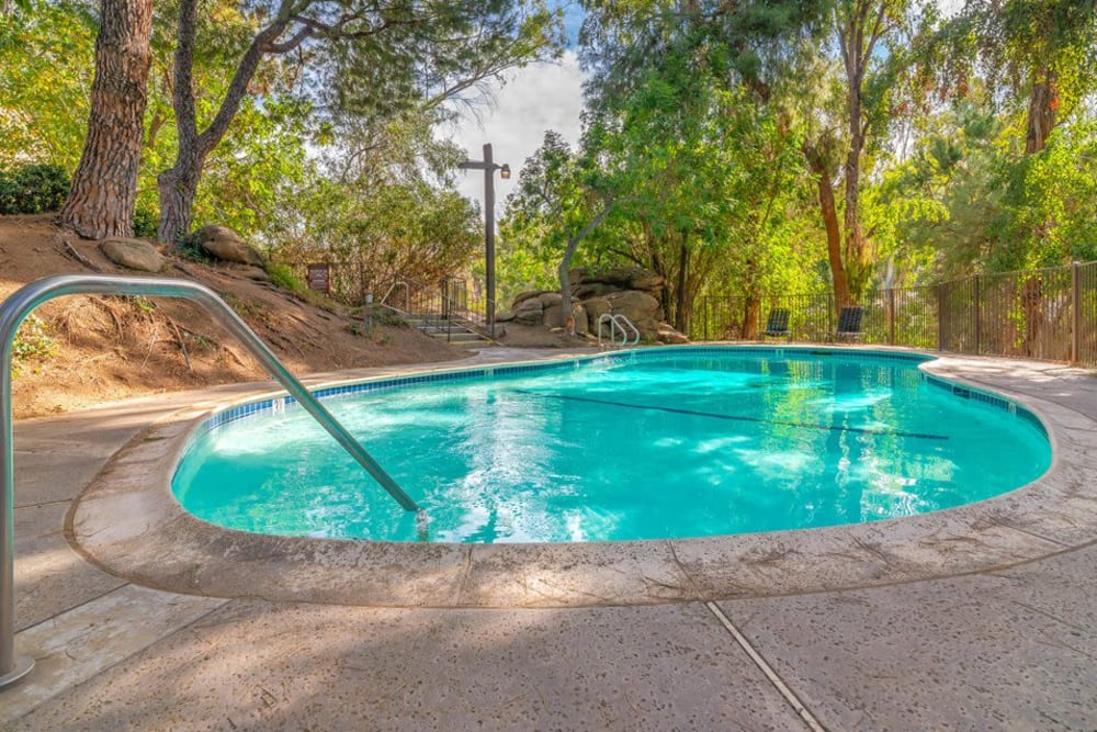 Swimming Pool at Sycamore Canyons Apartments in Riverside, California