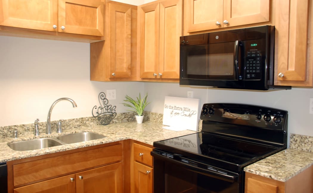 Kitchen at Pikeville Commons Apartments in Pikeville, Kentucky