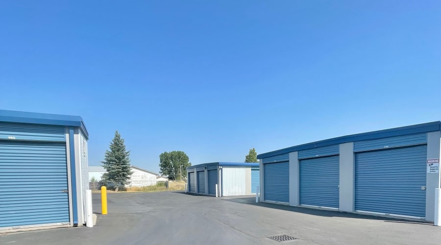 Drive up storage units available for rent at KO Storage in Cheyenne, Wyoming